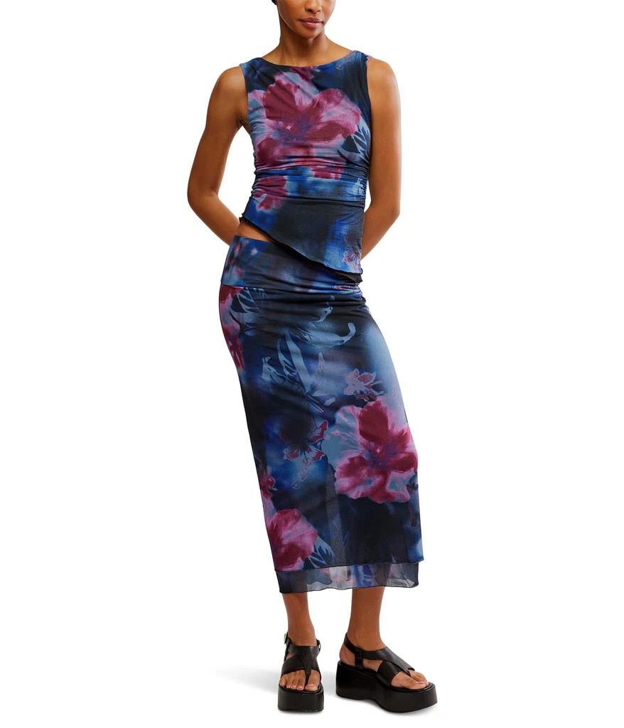 Free People Sunset Mesh Maxi 1