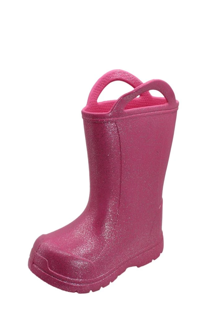 Bearpaw Kids' Tall Glitter Rain Boot 10