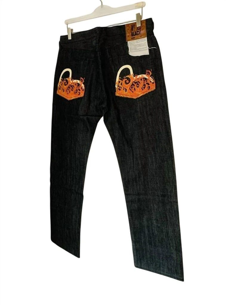 Evisu Evisu - Men Selvedge Baggy Jeans With Seagull Logo
