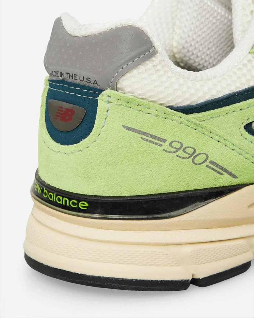 New Balance Made in USA 990v4 Sneakers Hi-Lite / Deep Ocean 6