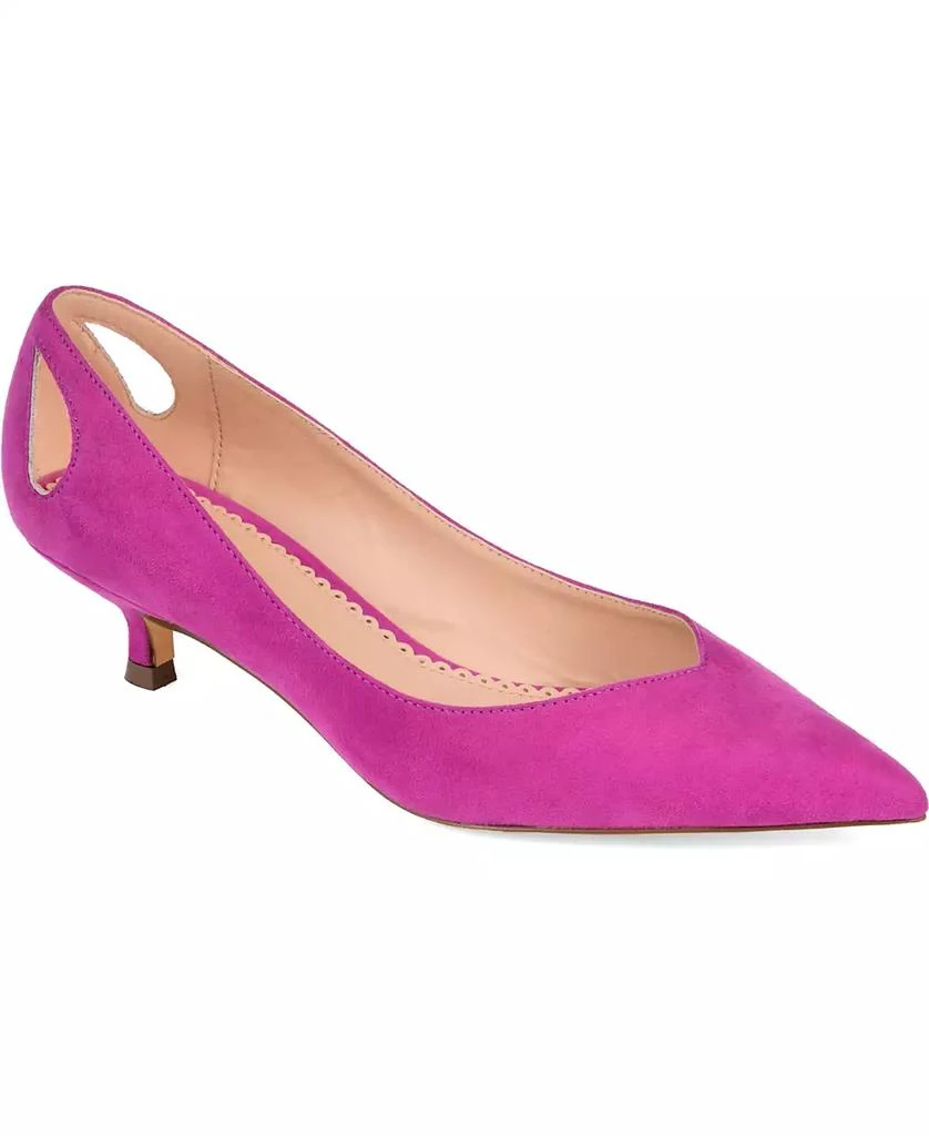 Journee Collection Women's Goldie Kitten Heels 1
