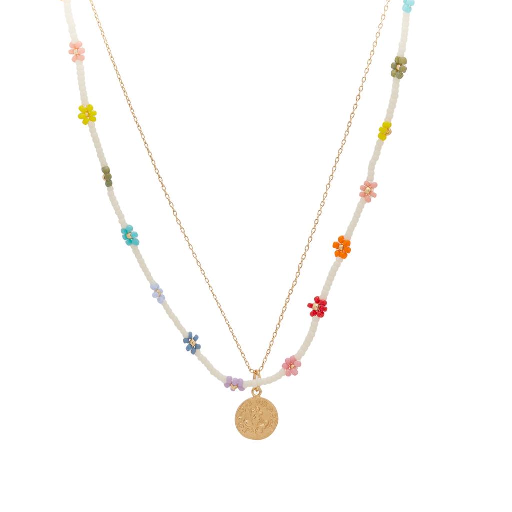 Anni Lu Anni Lu Flower & Forget Me Not Necklaces