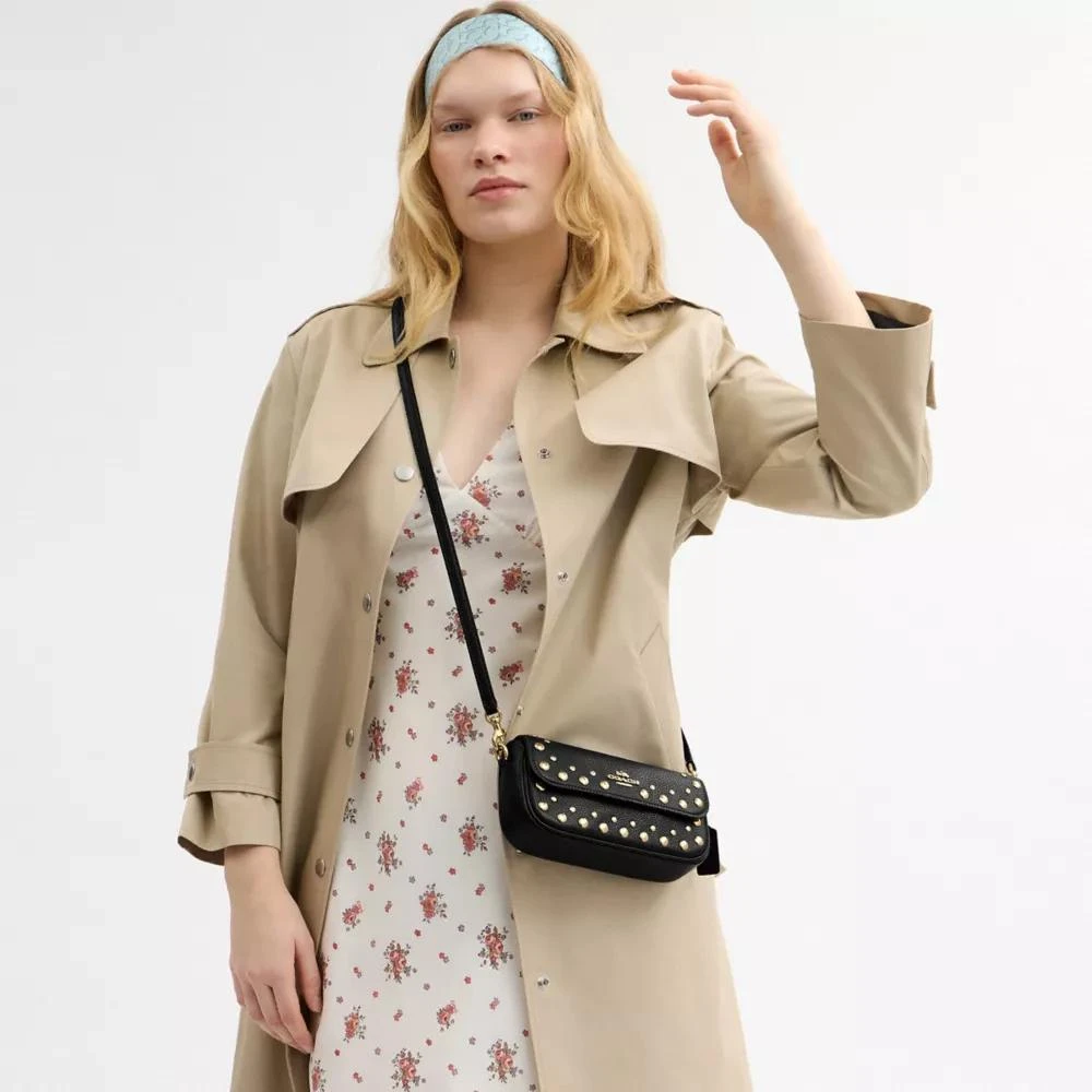 Coach Hailey Flap Bag With Rivets 2