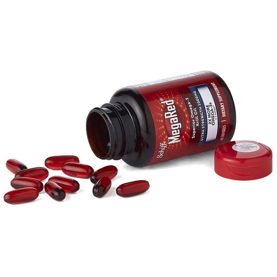 MegaRed Ultra Strength Softgels, Omega-3 Krill Oil Supplement 3