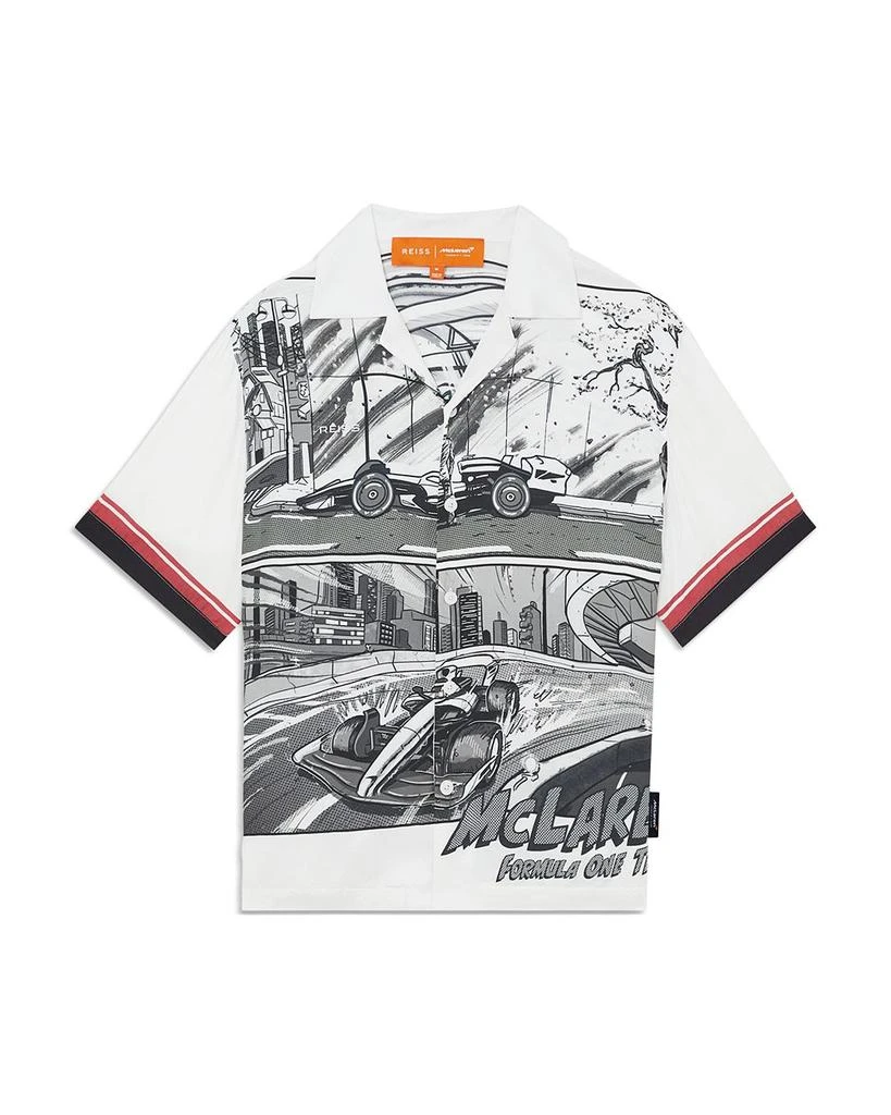 REISS Comic Graphic Camp Shirt 7