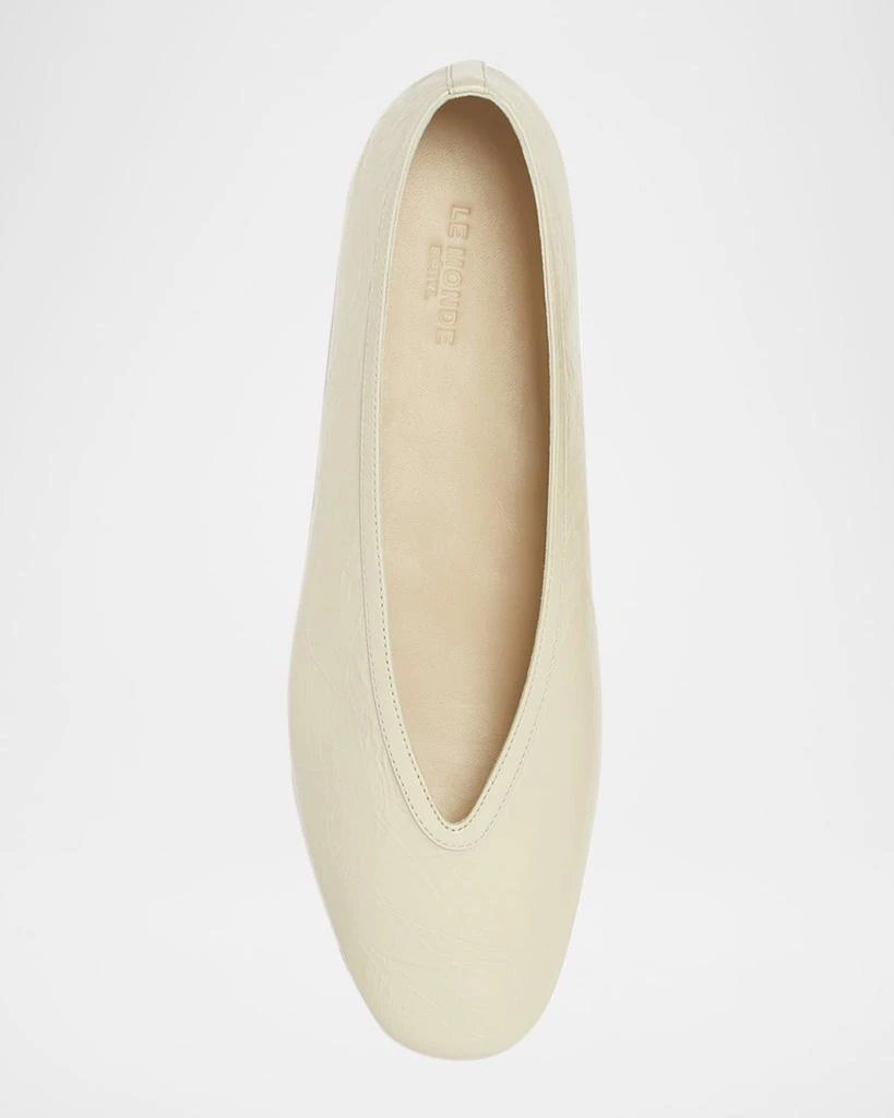 Le Monde beryl Luna Leather Ballerina Flats 3