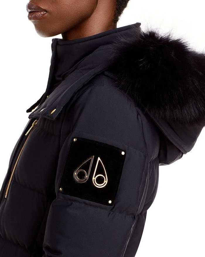 Moose Knuckles Watershed Hooded Shearling Trim Down Parka 5