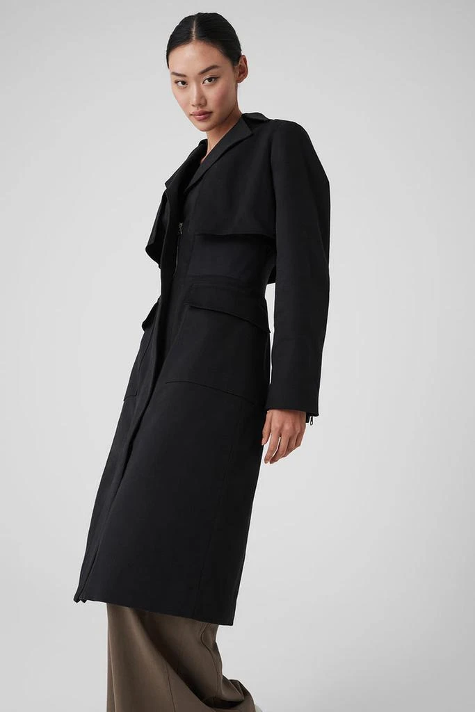 Alo Formation Trench Coat - Black 3