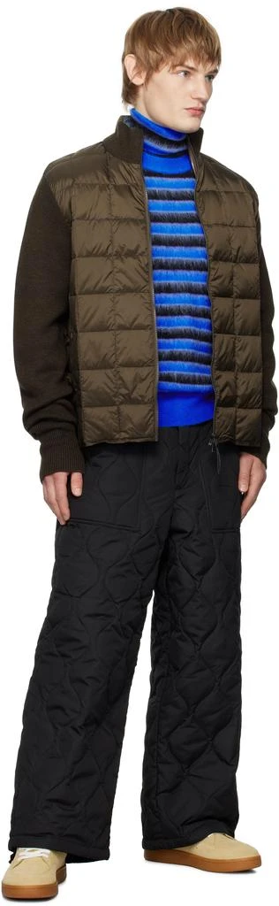 Taion Black Military Down Trousers 4