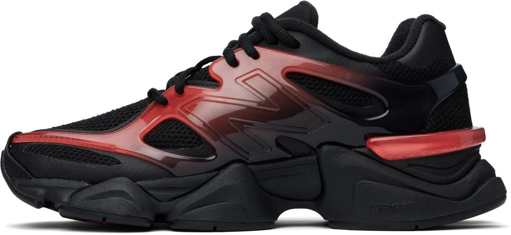New Balance Black & Red 9060 X Sneakers 3