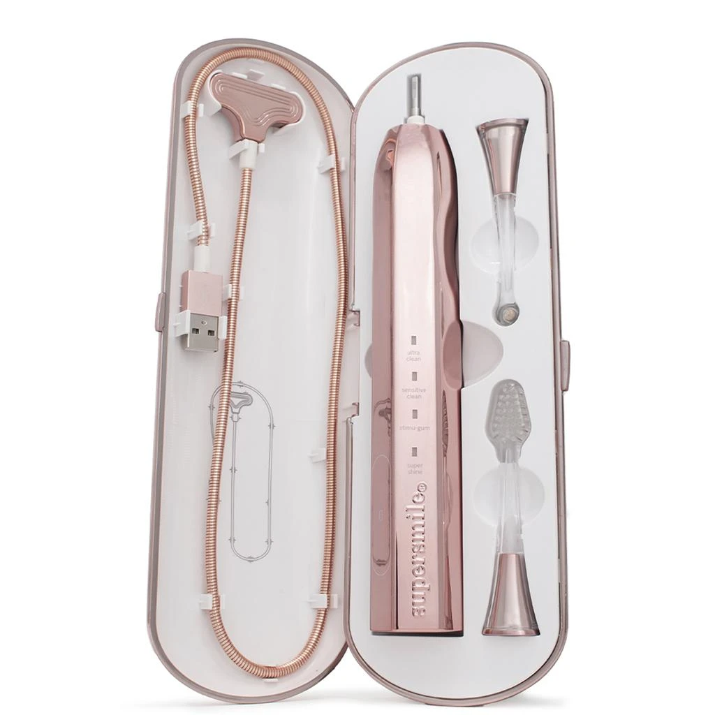 Supersmile Supersmile Zina45 Sonic Pulse Toothbrush - Rose Gold Chrome 3