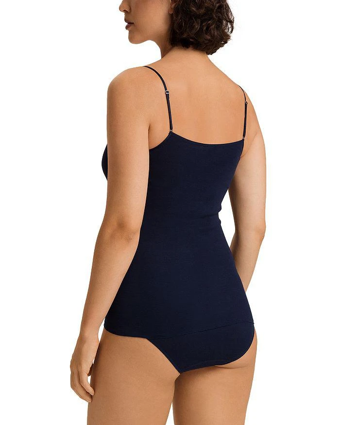 Hanro Belina Cotton V Neck Spaghetti Camisole 3