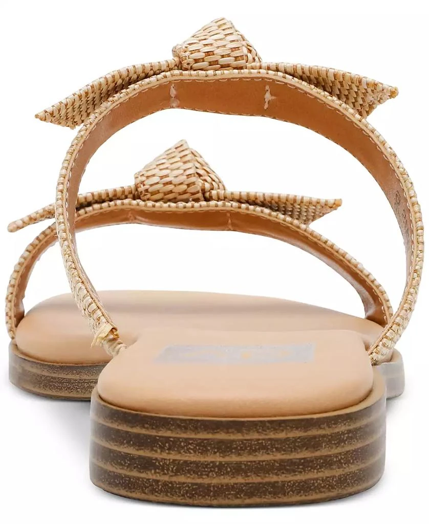 DV Dolce Vita Women's Medford Two-Band Bow Flat Sandals 3