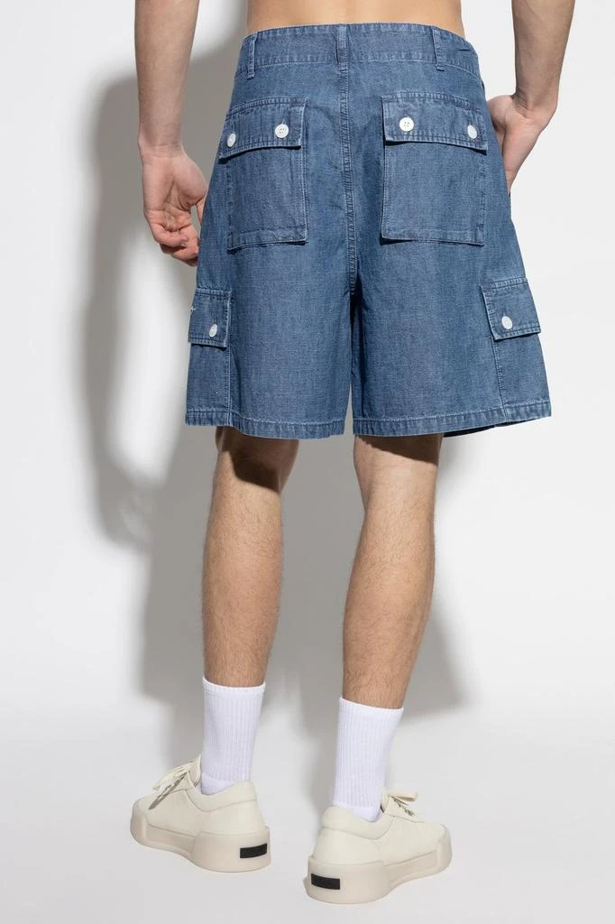 Givenchy Givenchy Denim Cargo Shorts 3