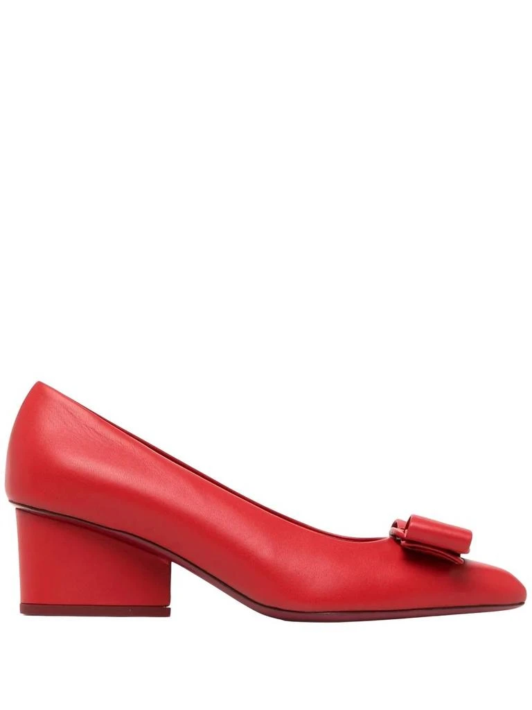 Salvatore Ferragamo Women
s Viva Bow Pumps In Red 2