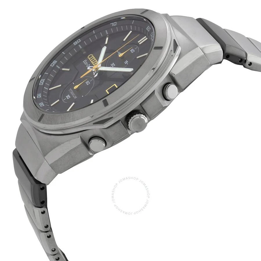 Citizen Super Titanium Armor Chronograph Black Dial Men's Watch CA7058-55E 2