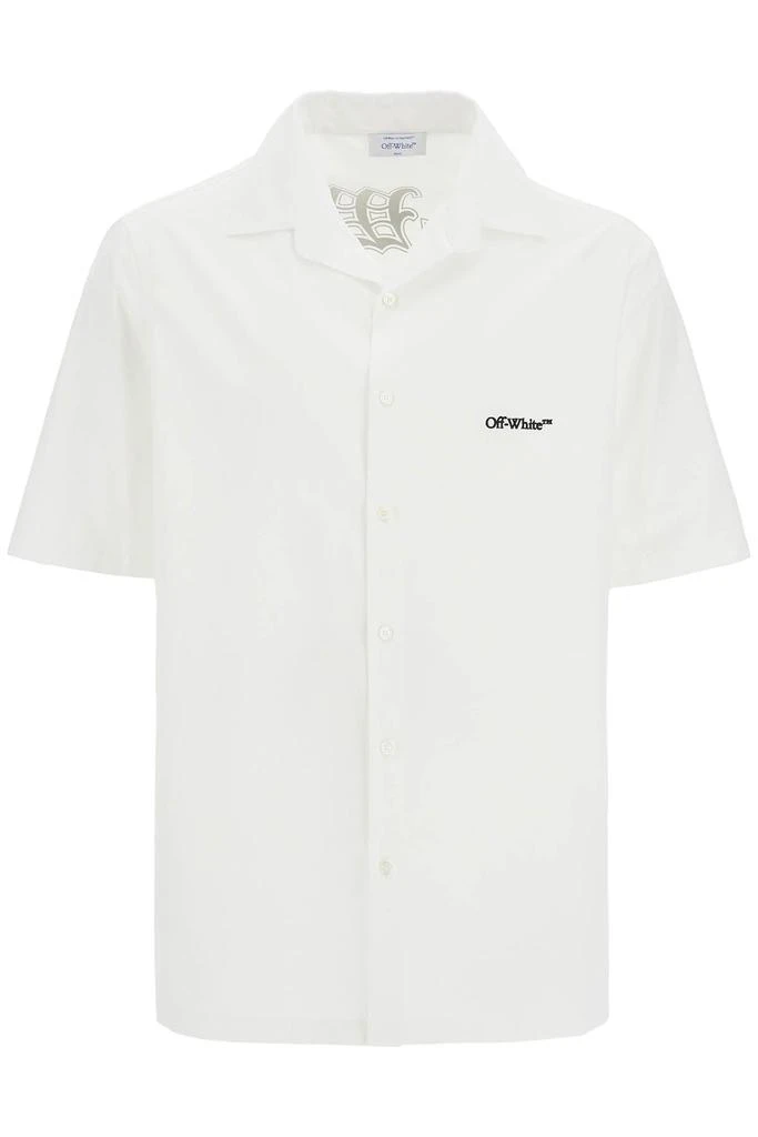 Off-White short-sleeved gothic arrow shirt 1