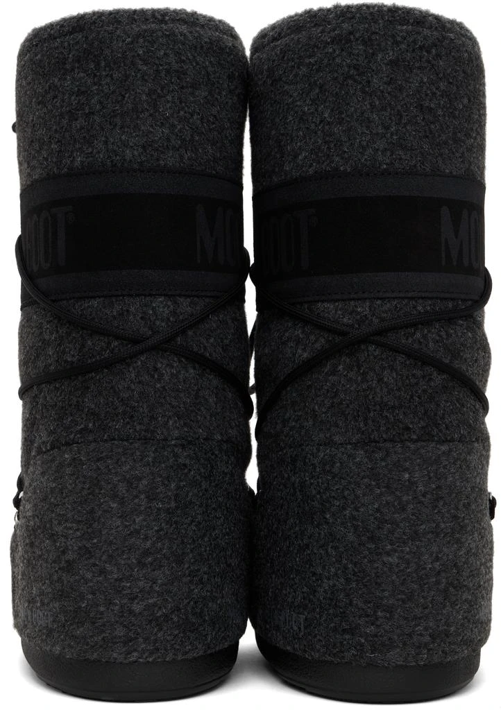 Moon Boot Gray Icon Felt Boots 2