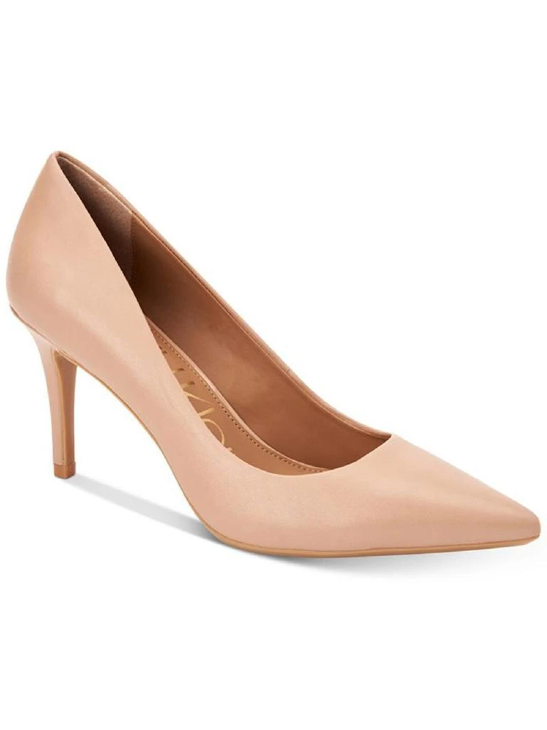 Calvin Klein Gayle Womens Leather Pointed Toe Heels 4