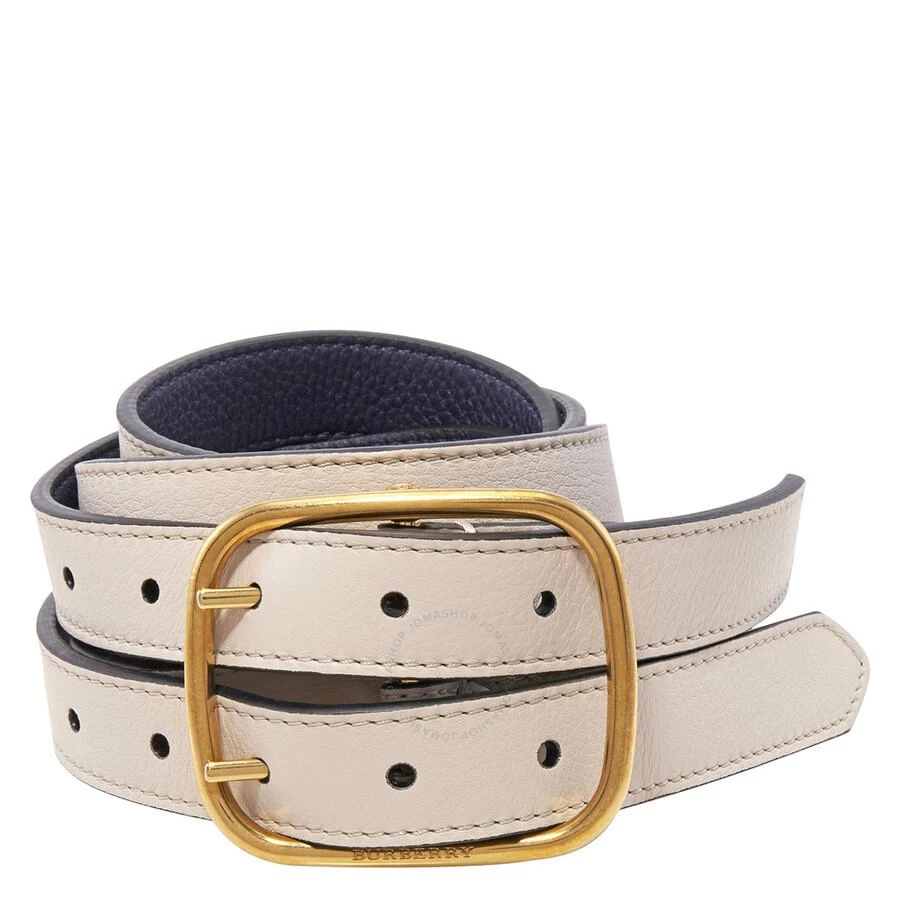 Burberry Ladies Lynton Reversible Double-strap Leather Belt 1