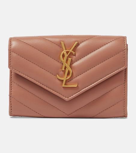 Yves Saint Laurent Cassandre quilted leather wallet