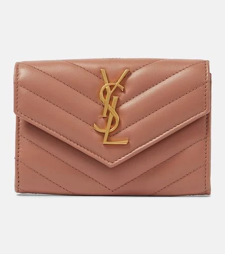 Yves Saint Laurent Cassandre quilted leather wallet Wallets