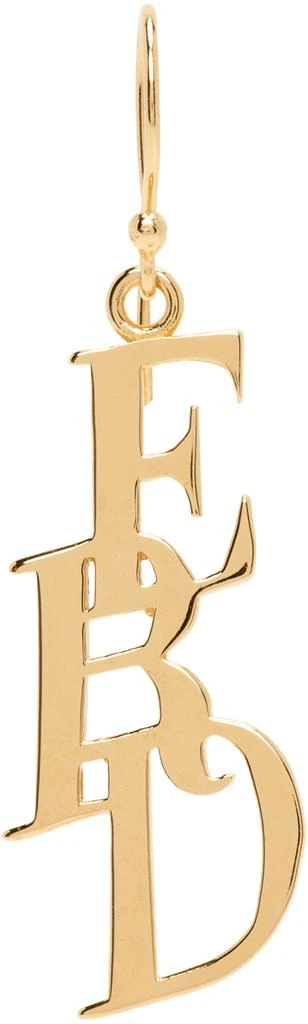 Enfants Riches Deprimes Gold Small Monogram Single Earring 1