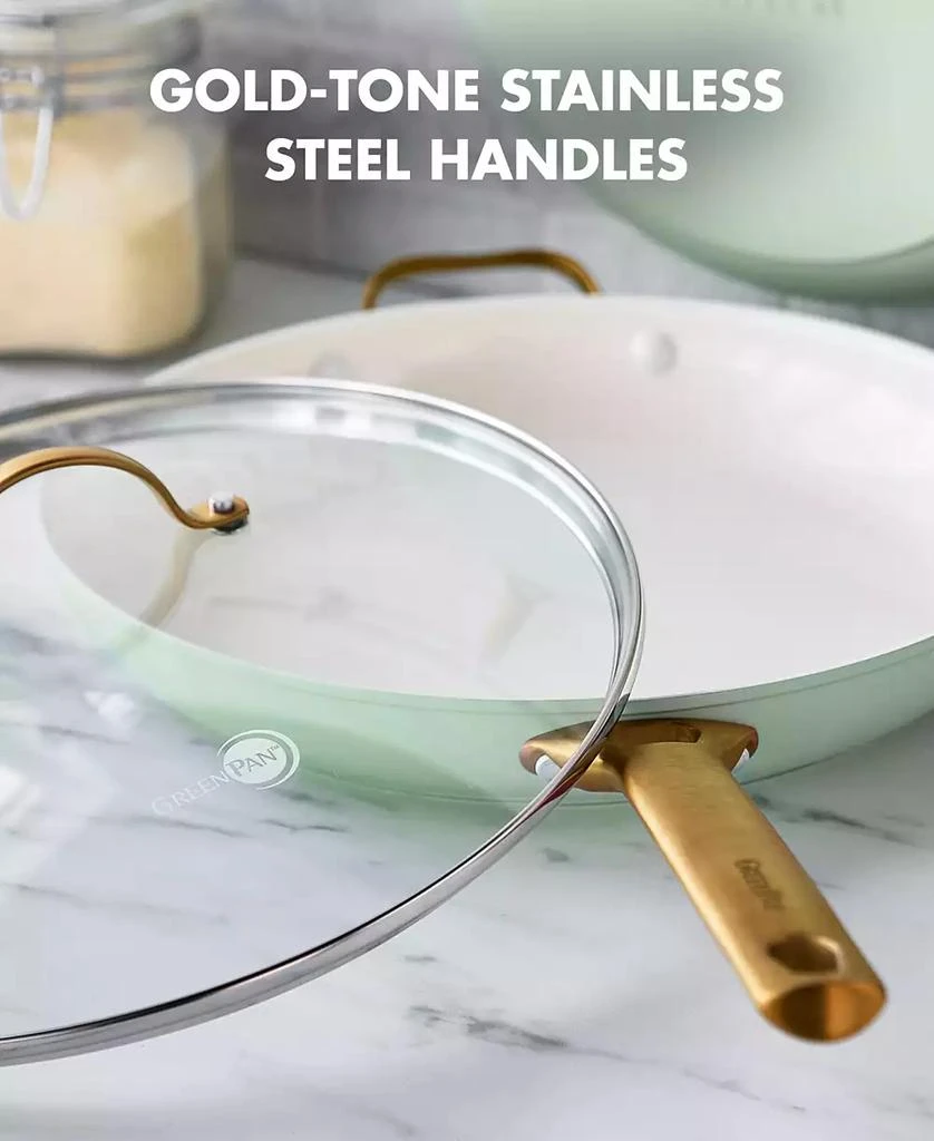 Greenpan Reserve Ceramic Nonstick 12" Frypan with Lid 6