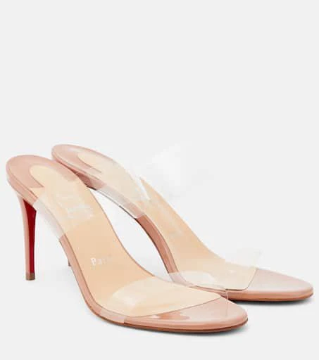Christian Louboutin Just Nothing 85 TPU sandals 1