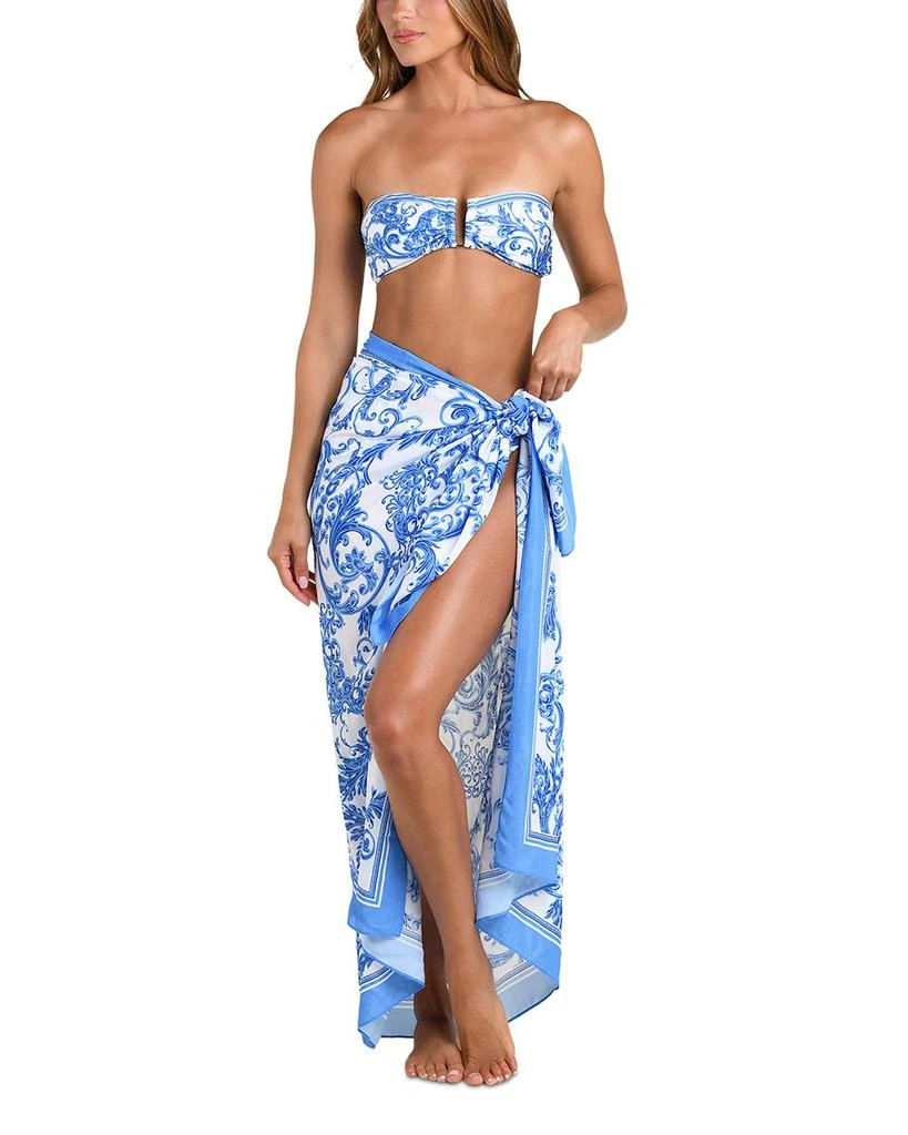 L'Agence Maribel Baroque Pareo Swim Cover-Up 4