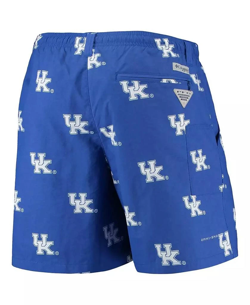 Columbia Men's PFG Royal Kentucky Wildcats Backcast LI 6" Omni-Shade Hybrid Shorts 3