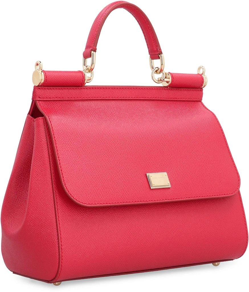 Dolce & Gabbana SICILY GRANDE LEATHER HANDBAG 3