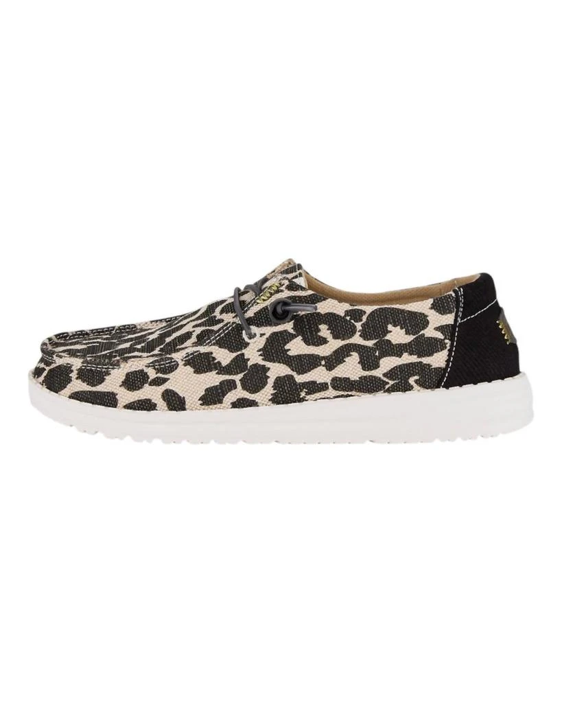 Hey Dude Women's Wendy Leopard Slip On In Sparkle/tan 2