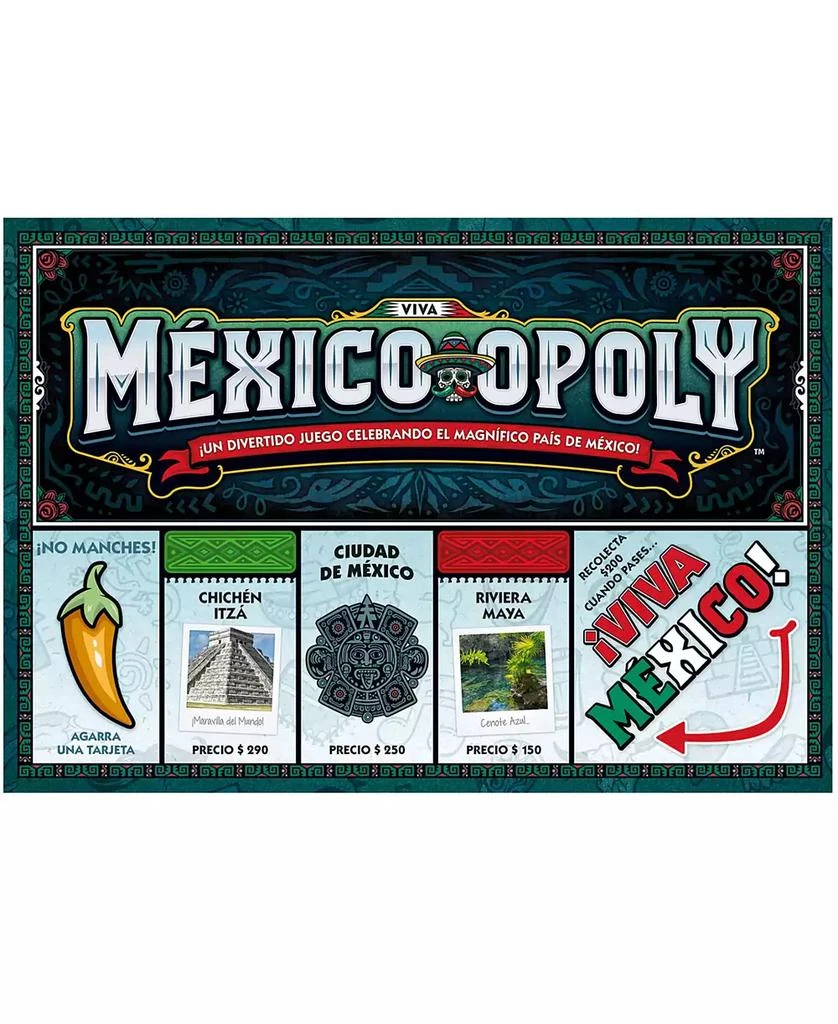 Late for the Sky Mexico-Opoly Spanish Board Game 3
