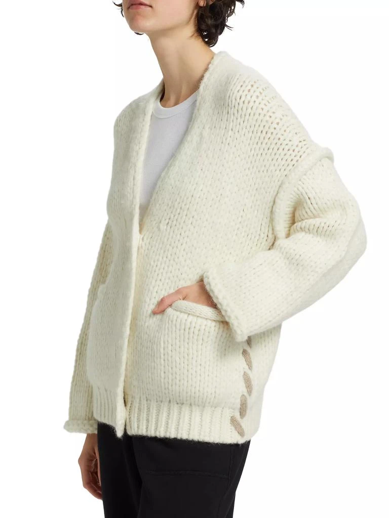 Lunya Lofty Wool Whipstitch Cardigan 4