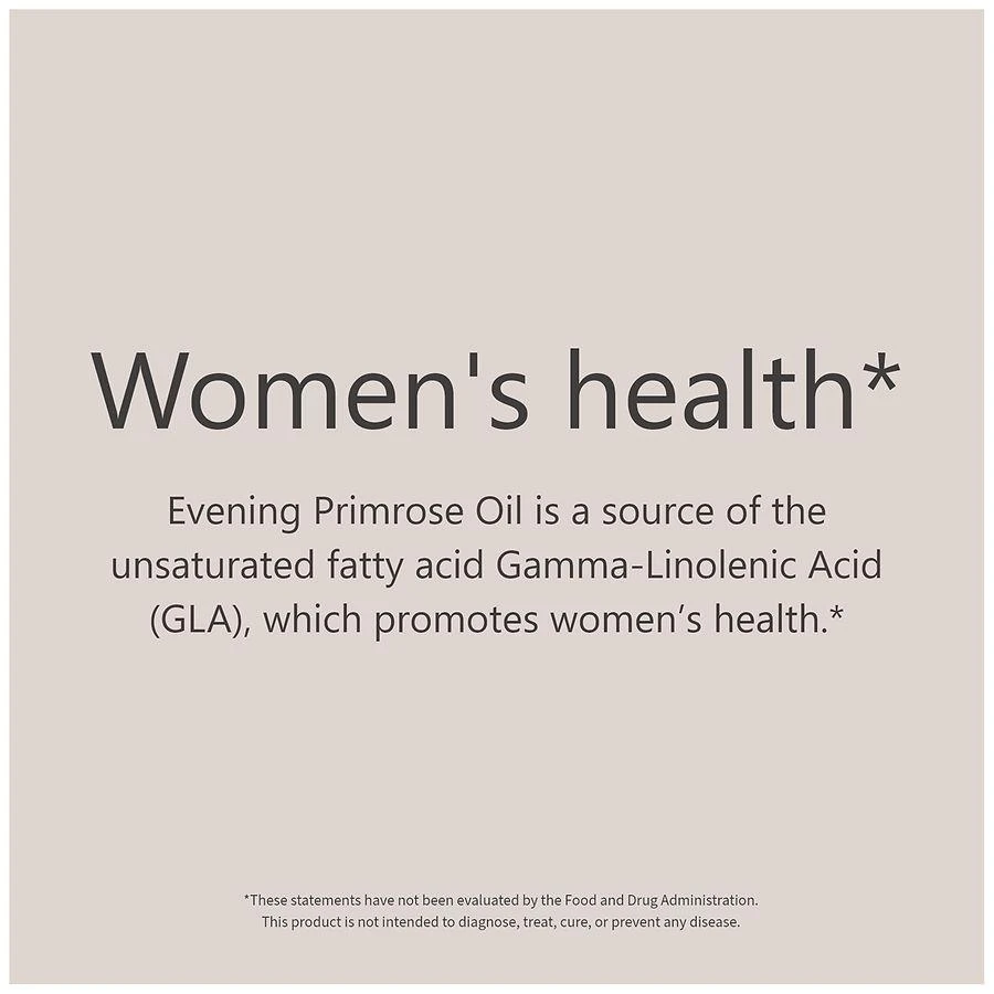 Walgreens Rapid Release Evening Primrose 1000 mg Softgels 6