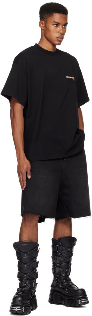 Black 'Vetements.com' T-shirt – On Sale Now with Up to 59% Off