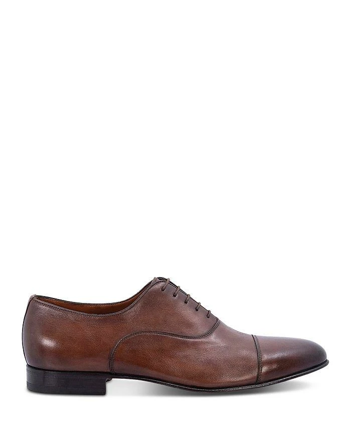 Santoni Men's Darian Cap Toe Dress Shoes 4
