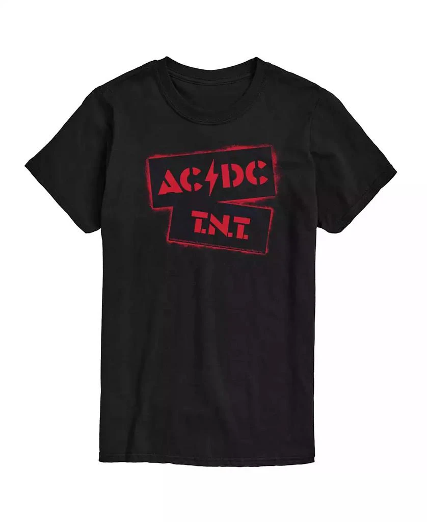 AIRWAVES Hybrid Apparel ACDC TNT Stencil Men's Short Sleeve Tee 1