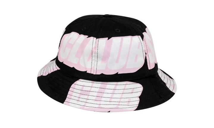 Antisocial Social Club Interest Los Bucket Hat from SS21 Collection Anti Social Social Club Interest Los Bucket Cap Red - SS21 - US main image 4