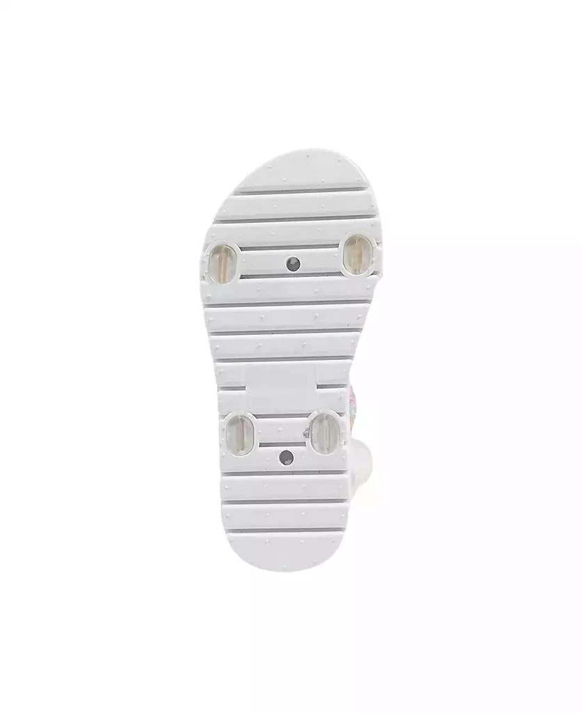 Bebe Toddler Girls Loose Glitter Straps Sandals 7