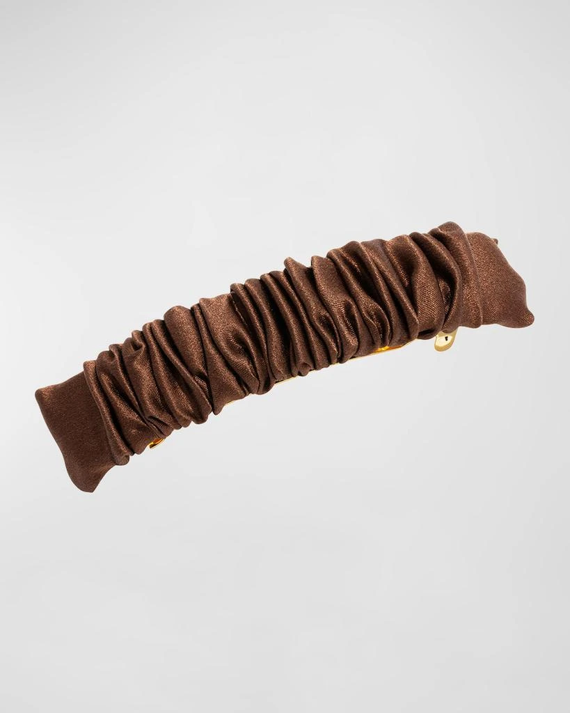 L. Erickson Super Scrunch Silk Barrette 1