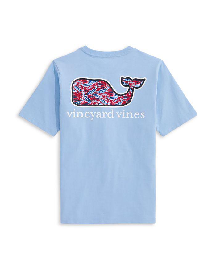 Vineyard Vines Boys' Fishing Whale Short-Sleeve Pocket Tee - Little Kid