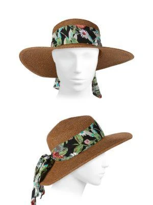San Diego Hat Company Ribbon Tie Boater Hat 3