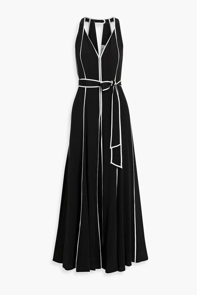 Diane von Furstenberg Jasper jersey wide-leg jumpsuit 1