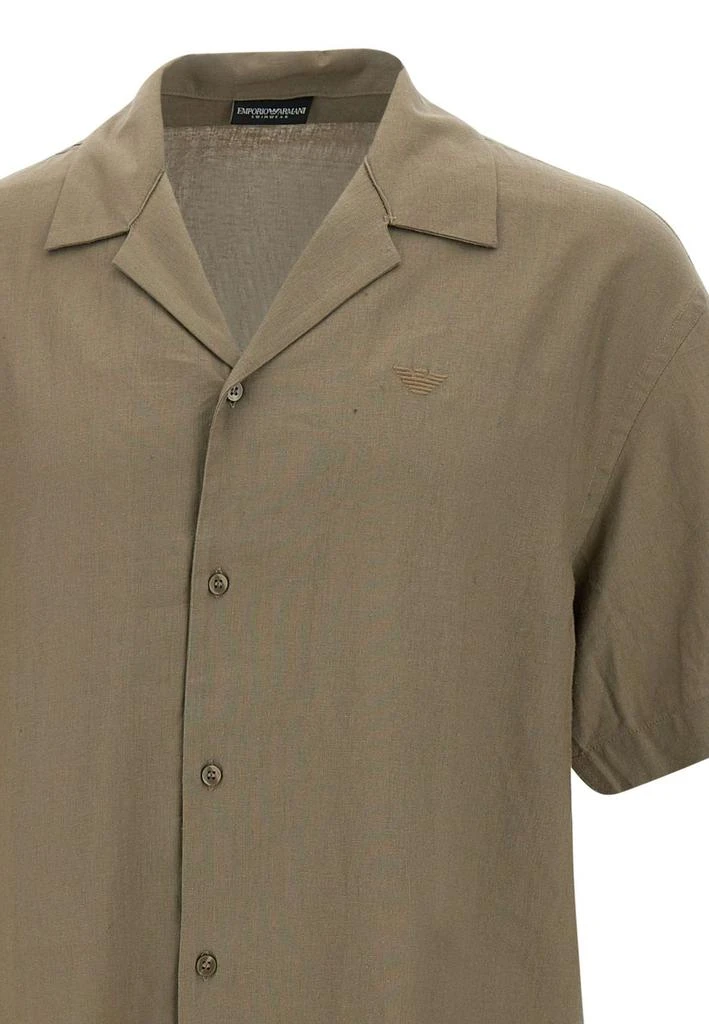 Emporio Armani Emporio Armani Loose Fit Beach Shirt 4