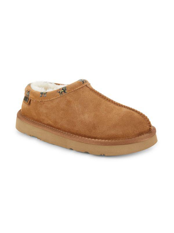 Australia Luxe Shearling Lined Suede House Slippers