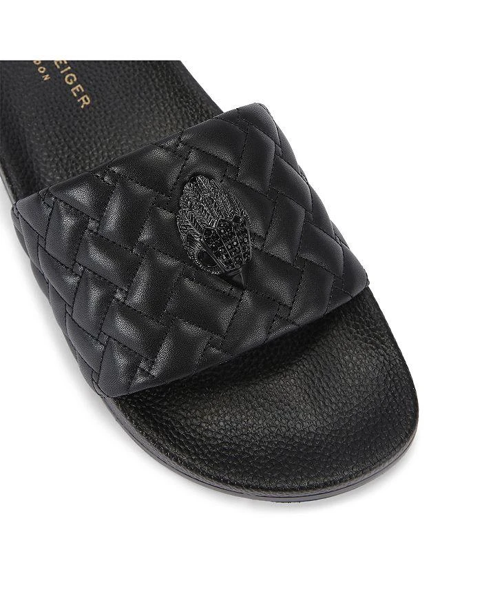 Kurt Geiger Men
s Meena Eagle Black Slip Ons 4