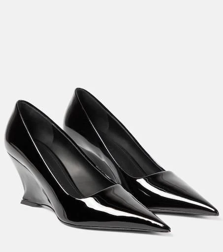 Salvatore Ferragamo Patent leather wedges 1