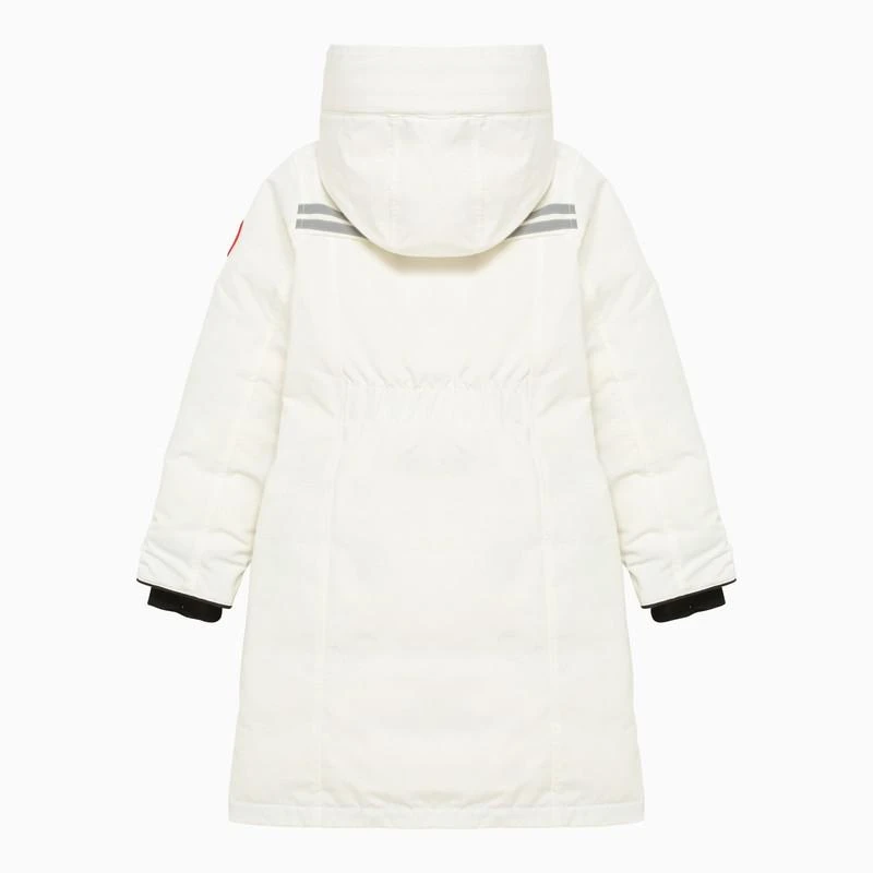 Canada Goose White Expedition nylon parka 2